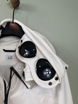 C.P. Company White Soft Shell Jacket