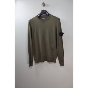 Stone Island Khaki Shadow Project Knit Jumper