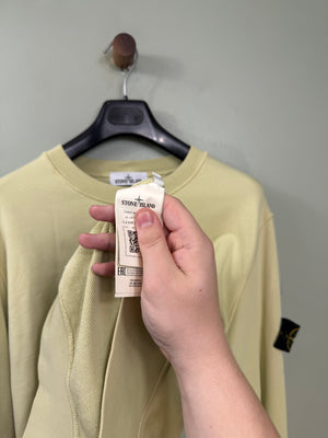 Stone Island Yellow Jumper