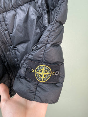 Stone Island Black Micro Yarn Down Gilet