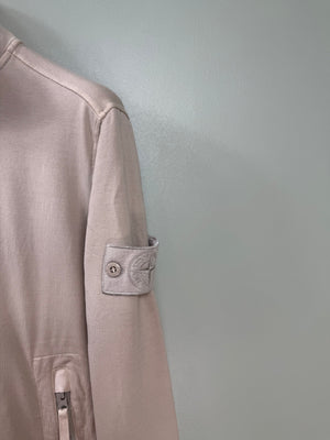 Stone Island Beige Ghost 1/4 Zip Jumper