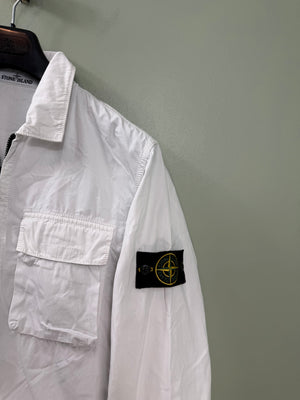 Stone Island White Overshirt