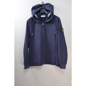 Stone Island Navy Soft Shell Jacket