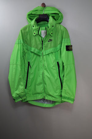 Stone Island x Nike Green Hyper Light Membrana Jacket