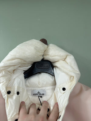 Stone Island Pink/White Poly Strata Jacket