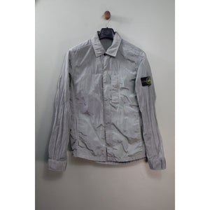 Stone Island Green Nylon Metal Overshirt