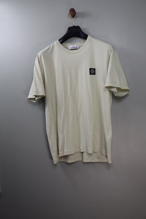 Stone Island Pastel Yellow T-Shirt