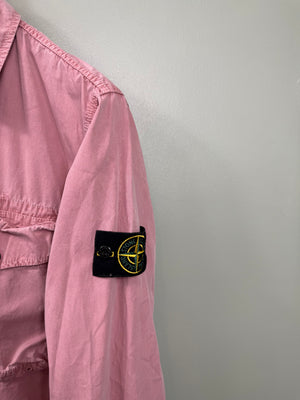 Stone Island Pink Overshirt