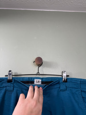 C.P. Company Blue Cargo Bottoms