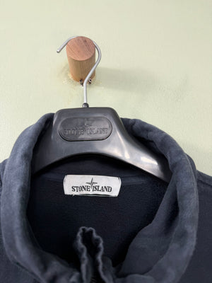 Stone Island Navy 1/4 Zip Smock Jumper