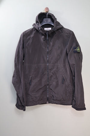 Stone Island Dark Green Nylon Metal Jacket