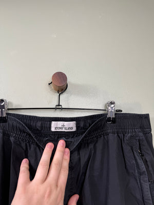 Stone Island Black RE-T Cargo Bottoms