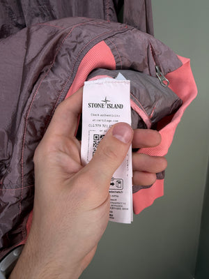 Stone Island Pink Nylon Metal Watro Jacket