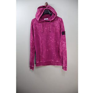 Stone Island Purple Ovo Dye Hoodie
