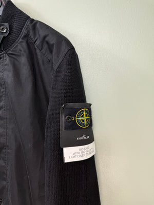 Stone Island Black Bio Raso Knit Jacket
