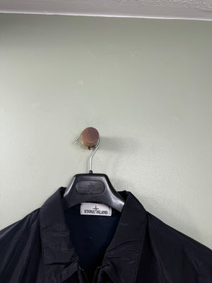 Stone Island Navy Nylon Metal Overshirt