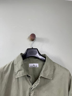 Stone Island Khaki Overshirt