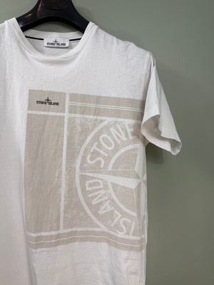 Stone Island White T-Shirt