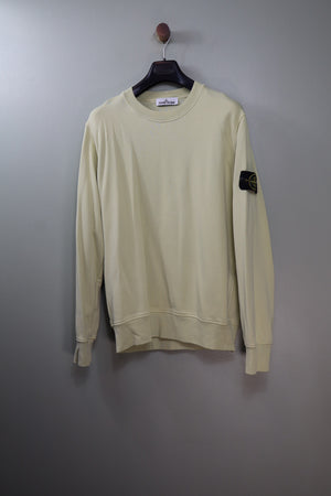 Stone Island Pastel Yellow Jumper
