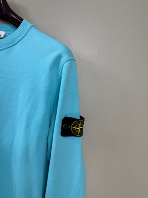 Stone Island Aqua Blue Jumper