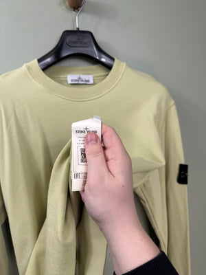 Stone Island Pastel Yellow Jumper