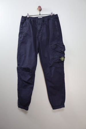 Stone Island Navy RE-T Cargo Bottoms