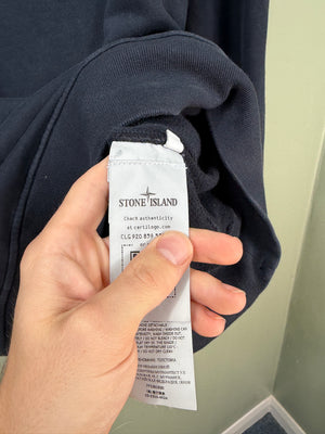 Stone Island Navy 1/4 Zip Jumper