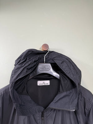 Stone Island Black Crinkle Reps Jacket