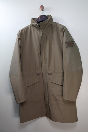 Stone Island Khaki Ghost Tank Shield Parka Jacket