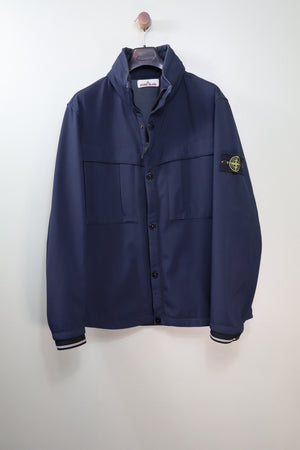 Stone Island Navy Soft Shell Jacket