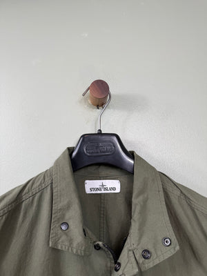 Stone Island Khaki Cotton Cordura Jacket