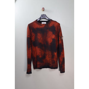 Stone Island Handpainted Tortoise Shell Camo Jumper