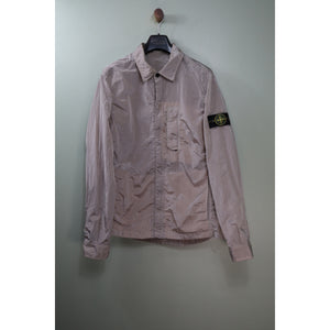 Stone Island Grey Nylon Metal Overshirt