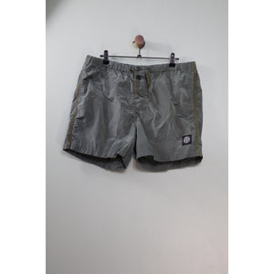 Stone Island Green Nylon Metal Swim Shorts
