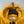 Stone Island Yellow 1/4 Zip Crinkle Reps Down Jacket