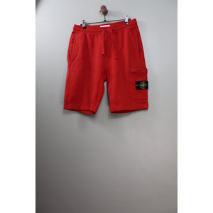 Stone Island Red Shorts