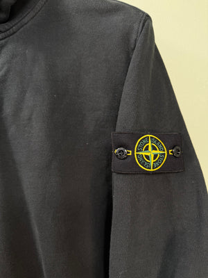 Stone Island Black 1/4 Zip Jumper