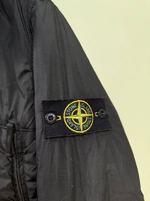 Stone Island Black Crinkle Reps Jacket