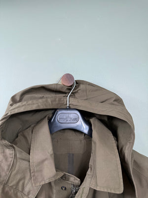 Stone Island Khaki Ghost Performance Cotton Jacket