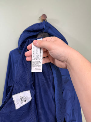 C.P. Company Blue Chrome 1/4 Zip Jacket