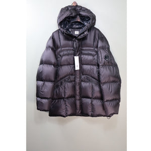 C.P. Company Black D.D. Shell Down Mid Length Parka Jacket