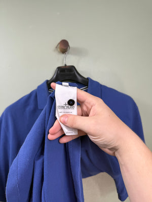 Stone Island Blue Regular Fit Polo