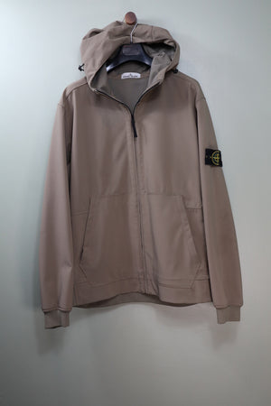Stone Island Khaki Soft Shell Jacket