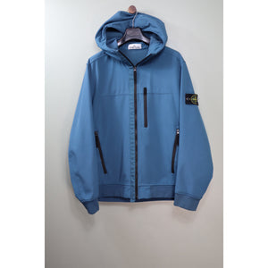 Stone Island Blue Soft Shell Jacket