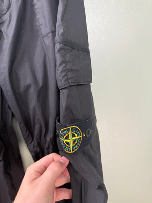 Stone Island Black RE Cargo Bottoms