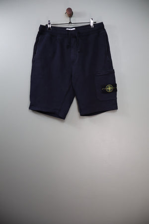 Stone Island Navy Shorts
