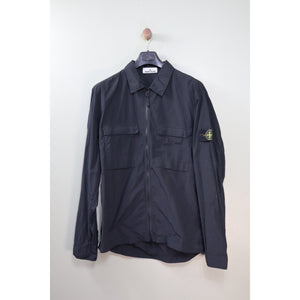 Stone Island Black Naslan Overshirt