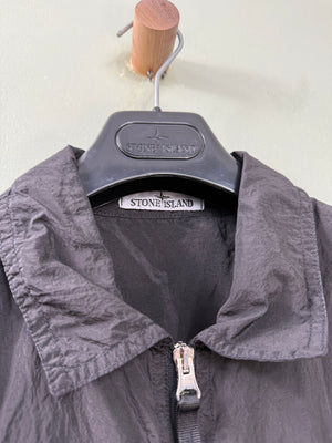 Stone Island Black Nylon Metal Overshirt