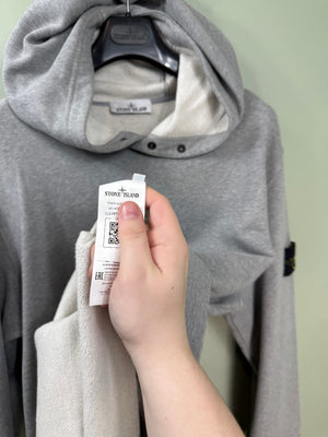 Stone Island Grey Hoodie