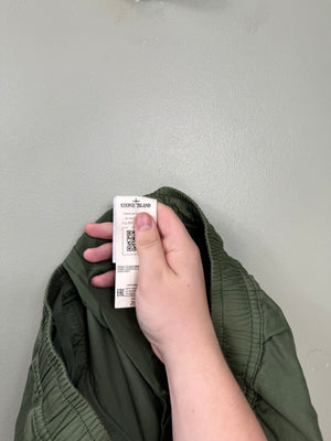 Stone Island Green RE-T Cargo Bottoms